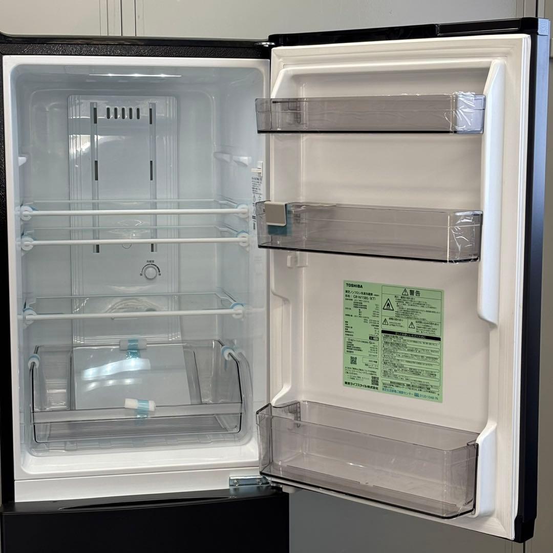♪送料込！設置対応◎2025年 東芝 153L 冷蔵庫 GR-W15BS（KT）