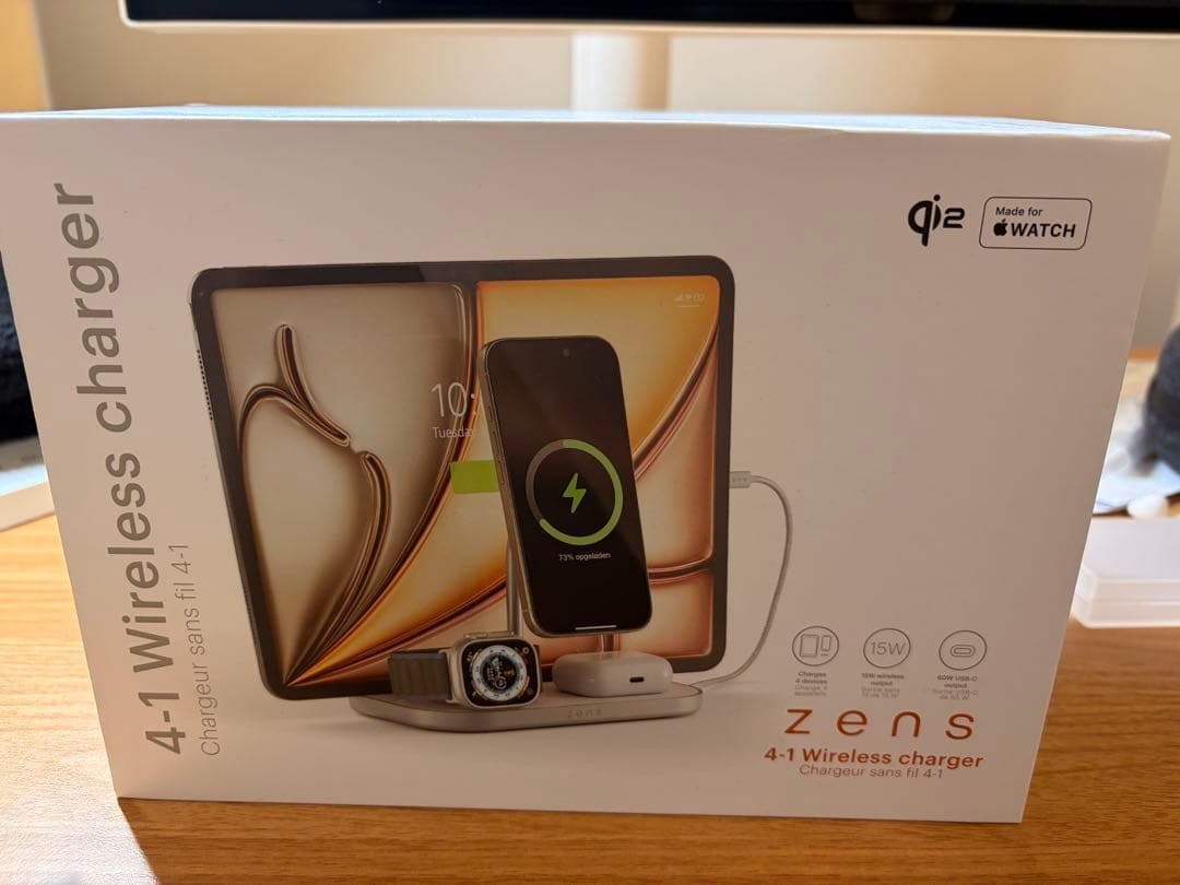 iPadアクセサリー Zens 4-1 Wireless charger