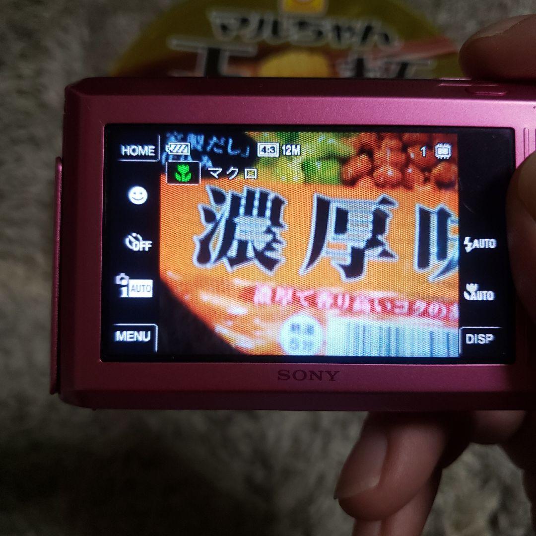 美品SONY ピンク コンパクトデジタルカメラ
