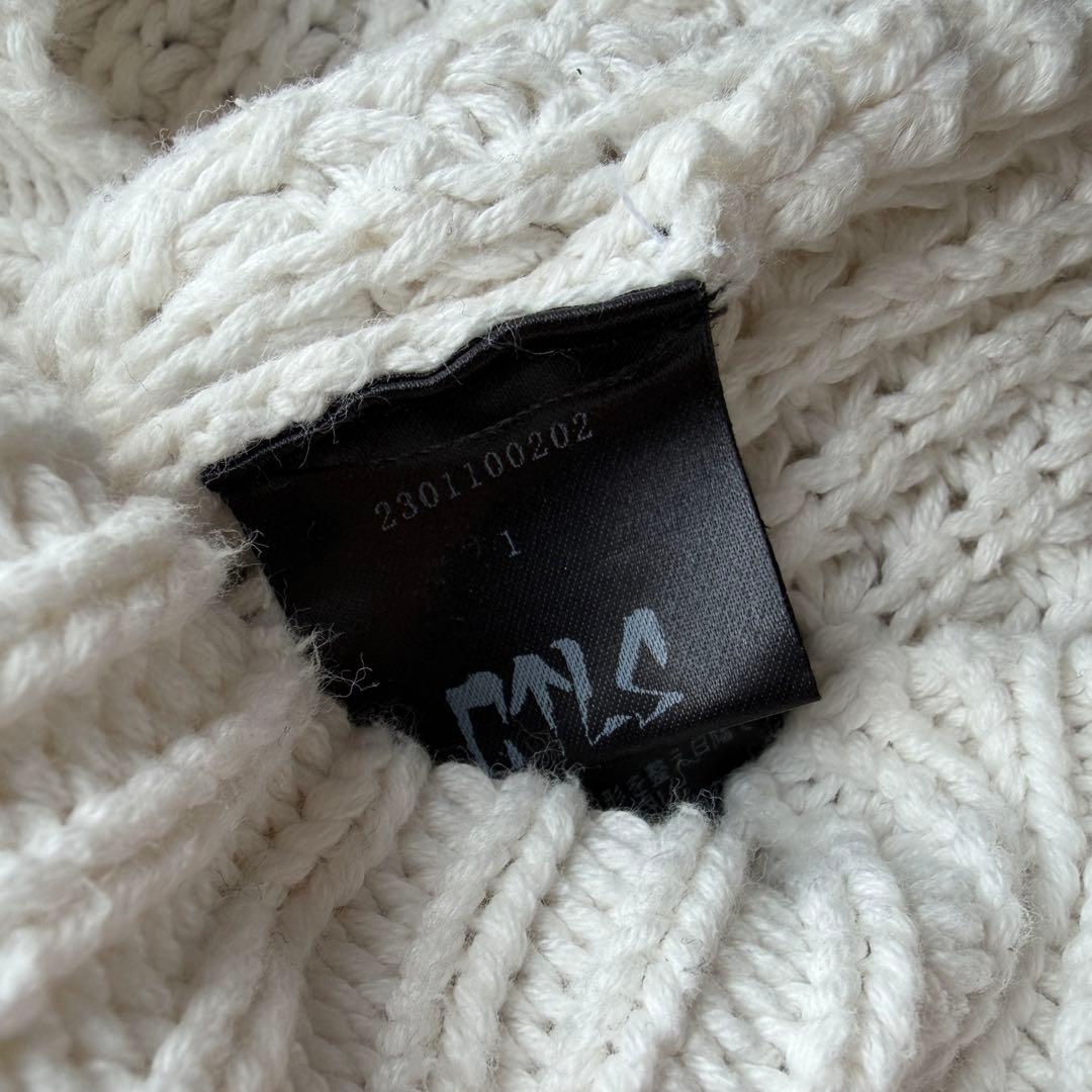 【CVTVLIST】CREWNECK KNIT カタリスト ニット 23AW