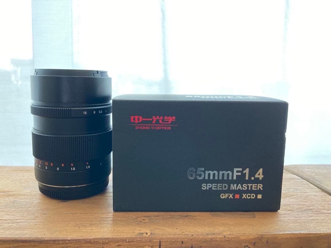 中一光学 mitakon SPEEDMASTER 65mm F1.4 GFX