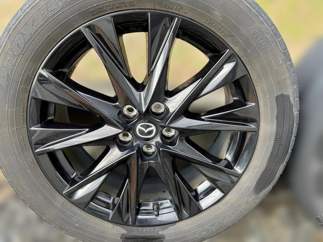 【パワー】マツダ CX-5CX-8ブラックトーンエディション純正ホイール