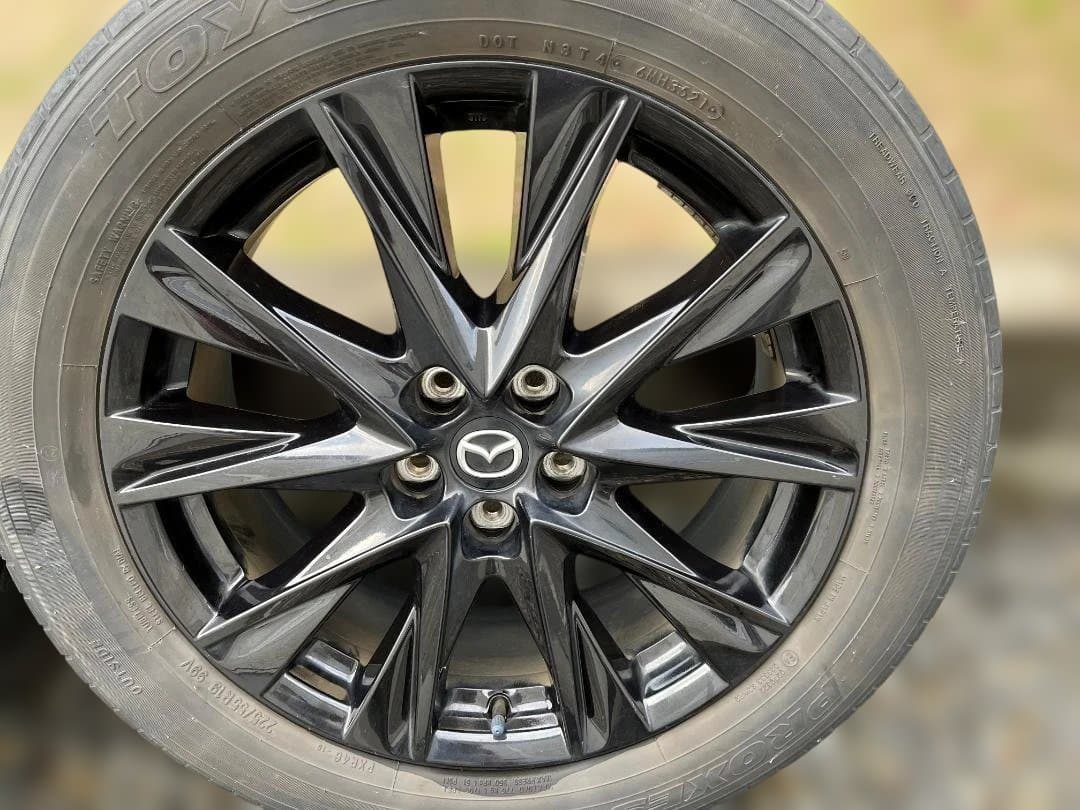 【パワー】マツダ CX-5CX-8ブラックトーンエディション純正ホイール