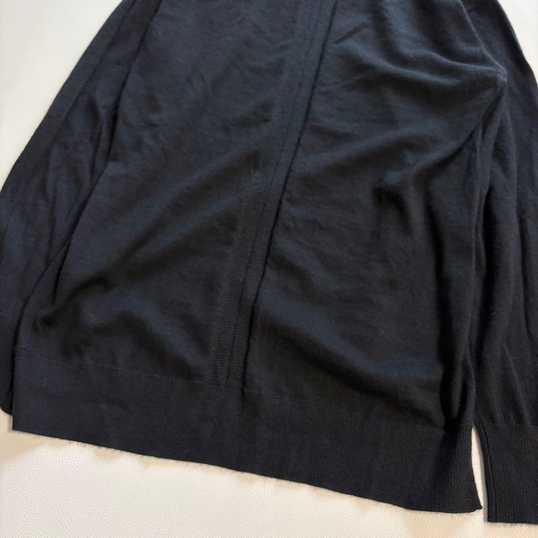 MORABITO PREMIER タートルネック　薄手 カシミヤ100 黒