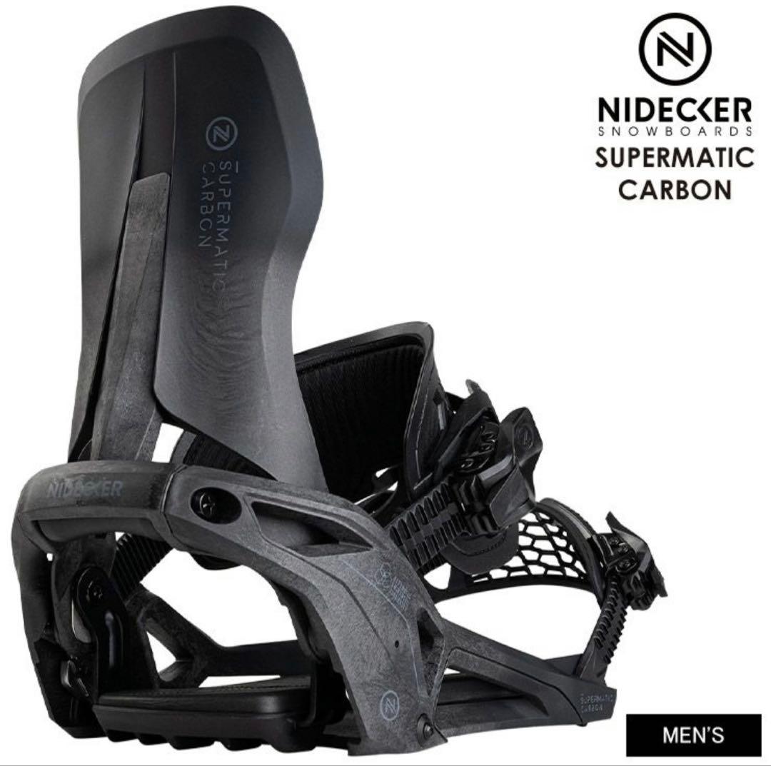 【新品未使用】Nidecker supermatic carbon 24-25