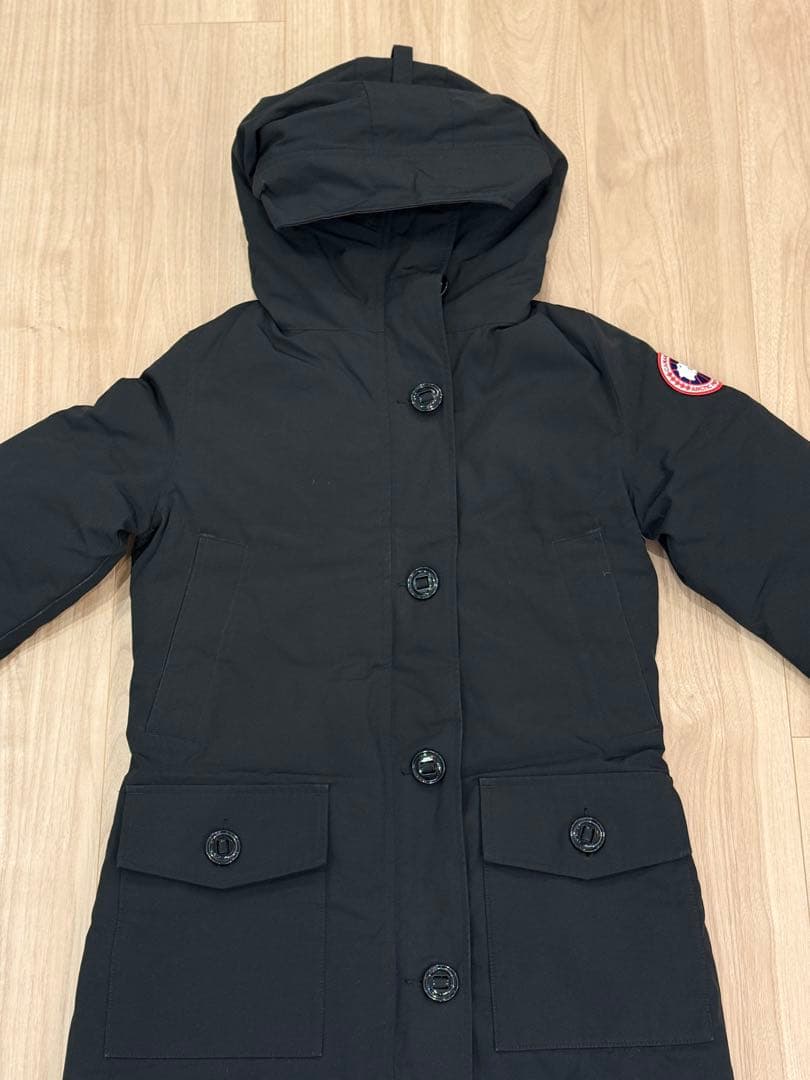【美品】カナダグースBRONTE　PARKA 2603JL　ブラック　レディース