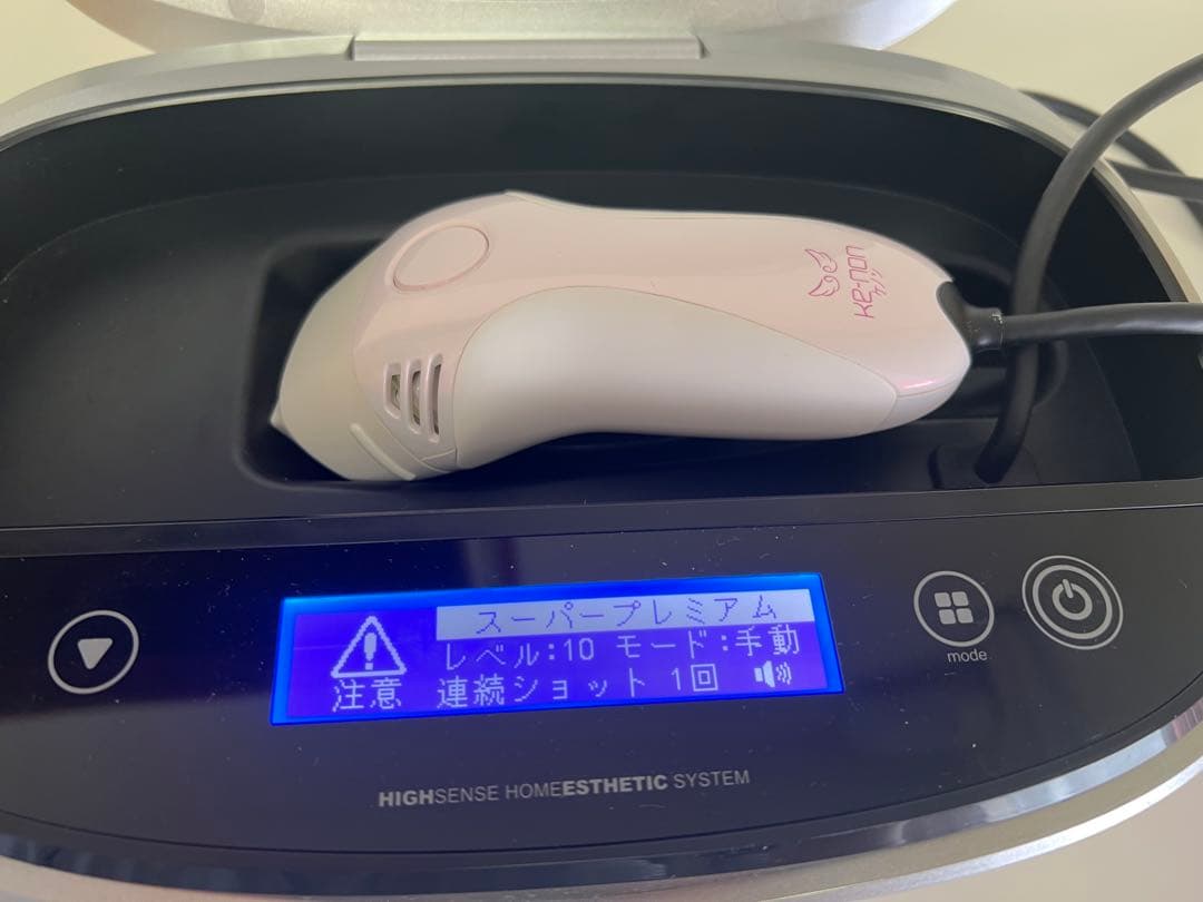 大人気！全身脱毛ke-non ケノンVer8.0 眉毛器具付スーパープレミアム他