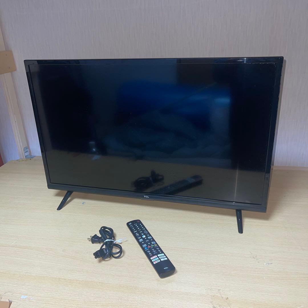 【良品】TCL 液晶テレビ 本体 リモコン付　32S5200A 2022年