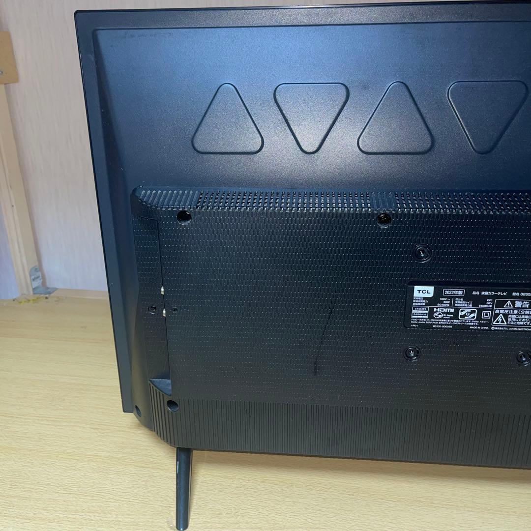 【良品】TCL 液晶テレビ 本体 リモコン付　32S5200A 2022年