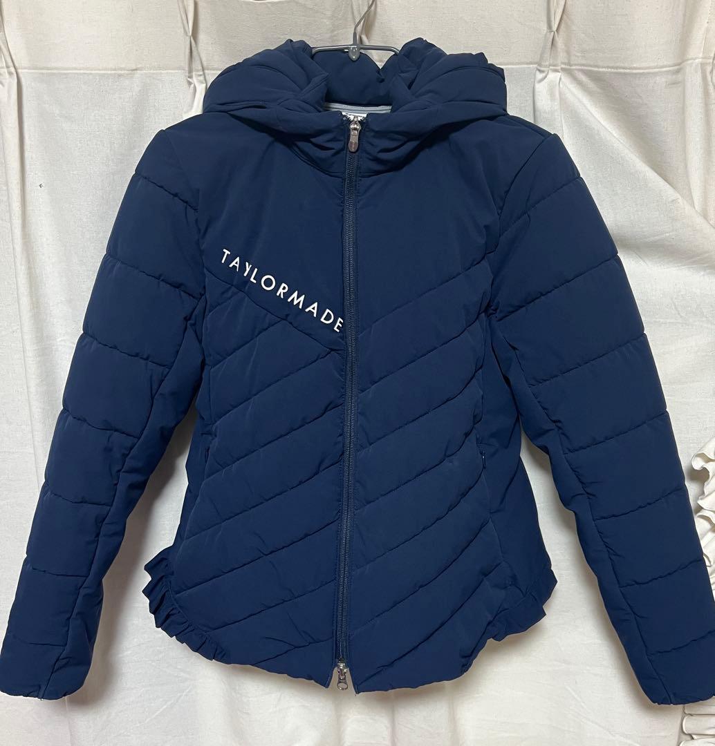 TAYLORMADE ネイビー ダウンジャケット 中綿ジャケット　フード付き　L