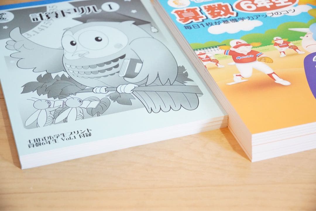 七田式小学生プリント　国語・算数 6年生 セット