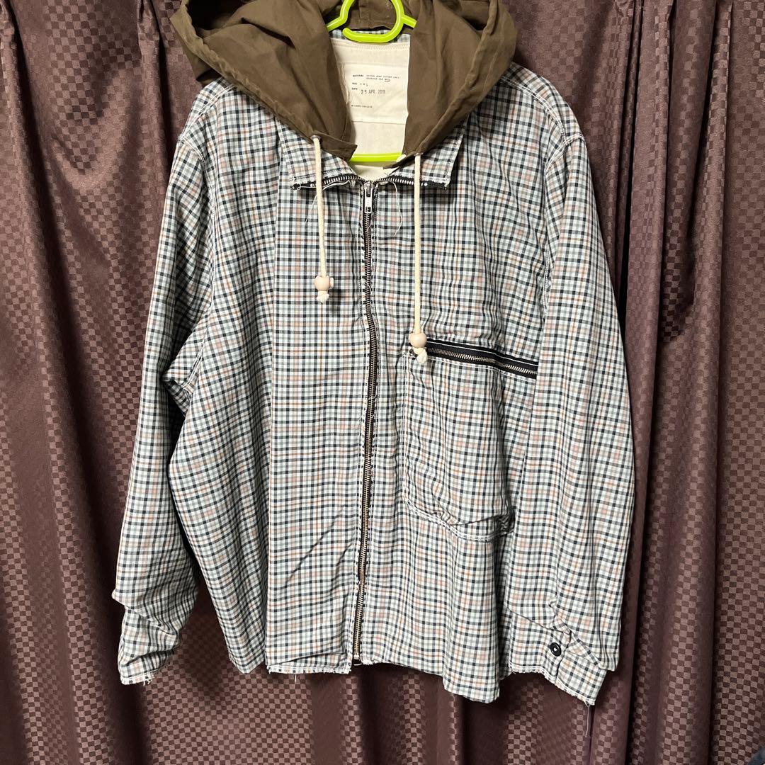 カミエルフォートヘンス 18AW チェックブルゾン