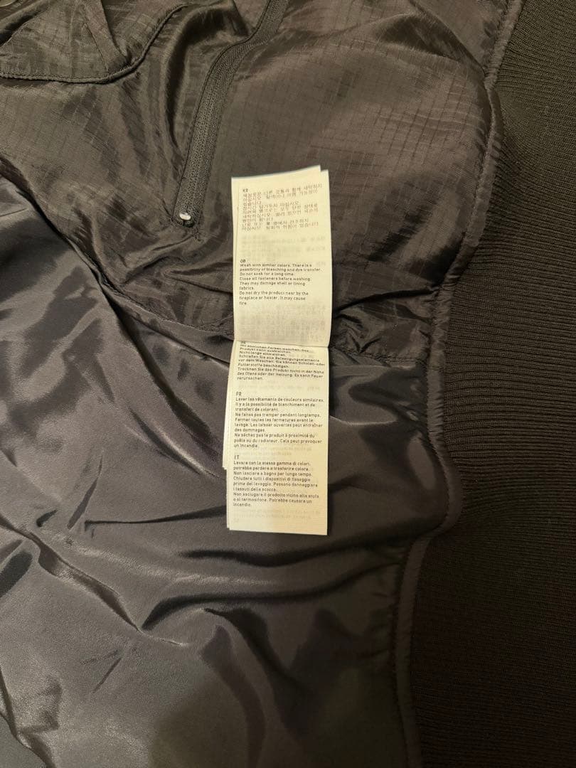 最終価格　TECK ARMY QULTING HIGH NECK JACKET