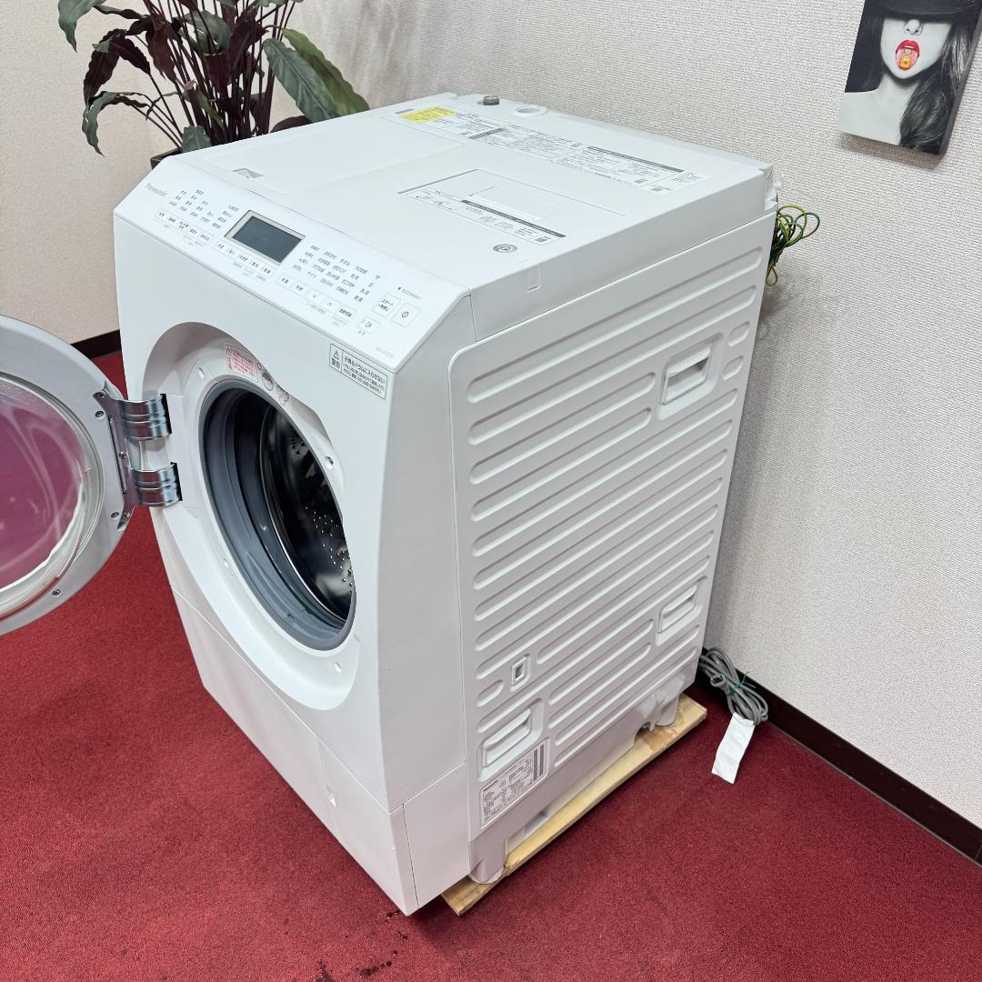 都内23区配送無料　美品パナソニックドラム式洗濯乾燥機2021年　洗浄/除菌済み