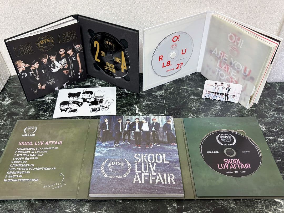 BTS CDアルバム セット 初期〜現在 BTS ALBUM (1つ抜けのみ)