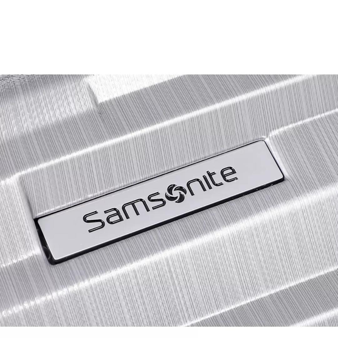 サムソナイト ジッププラス スーツケース 機内持ち込みサイズ シルバー