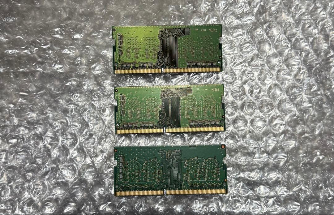 3枚セット 8GB メモリーPC4-3200AA (8*3=24GB)動作確認済