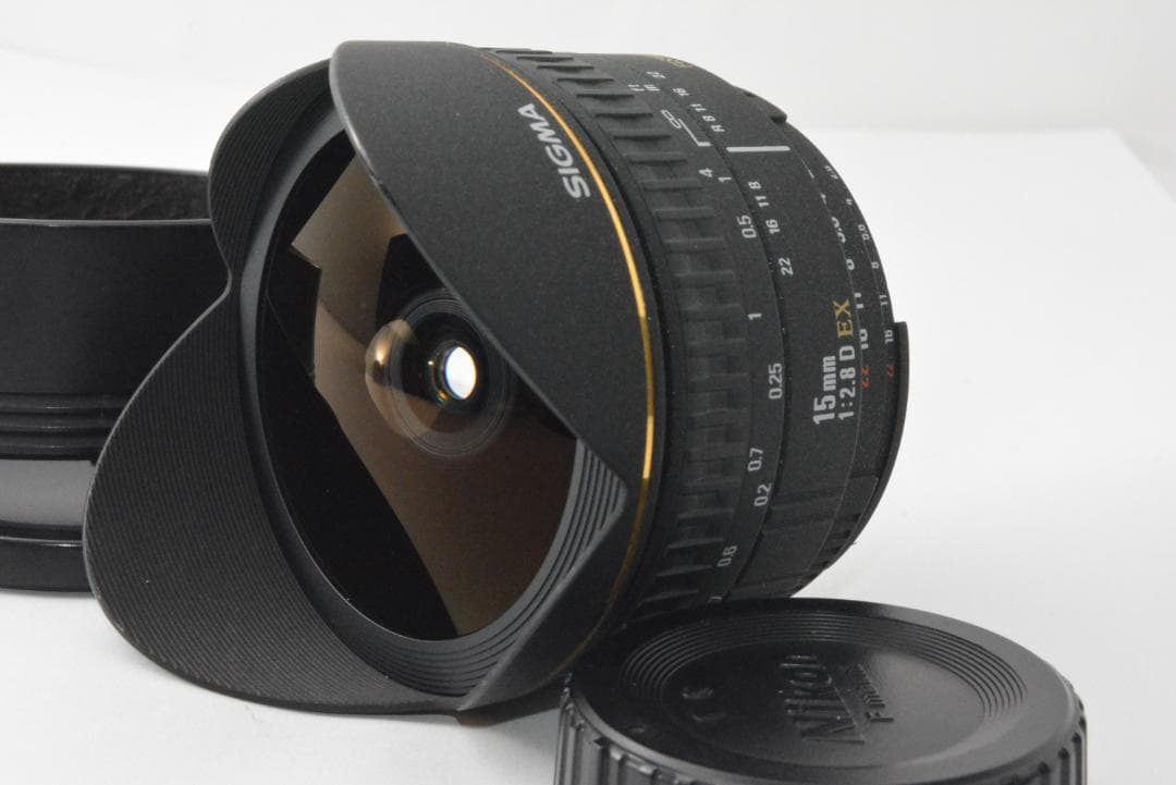 NIKON用★美品★SIGMA 15mm F2.8 EX D FISHEYE