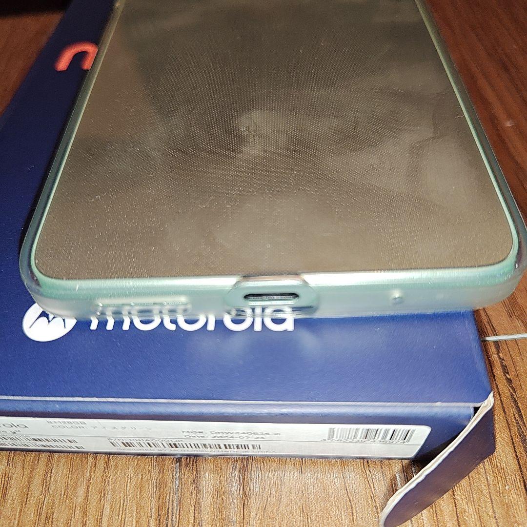 motorola moto g24 本体 アイスグリーン