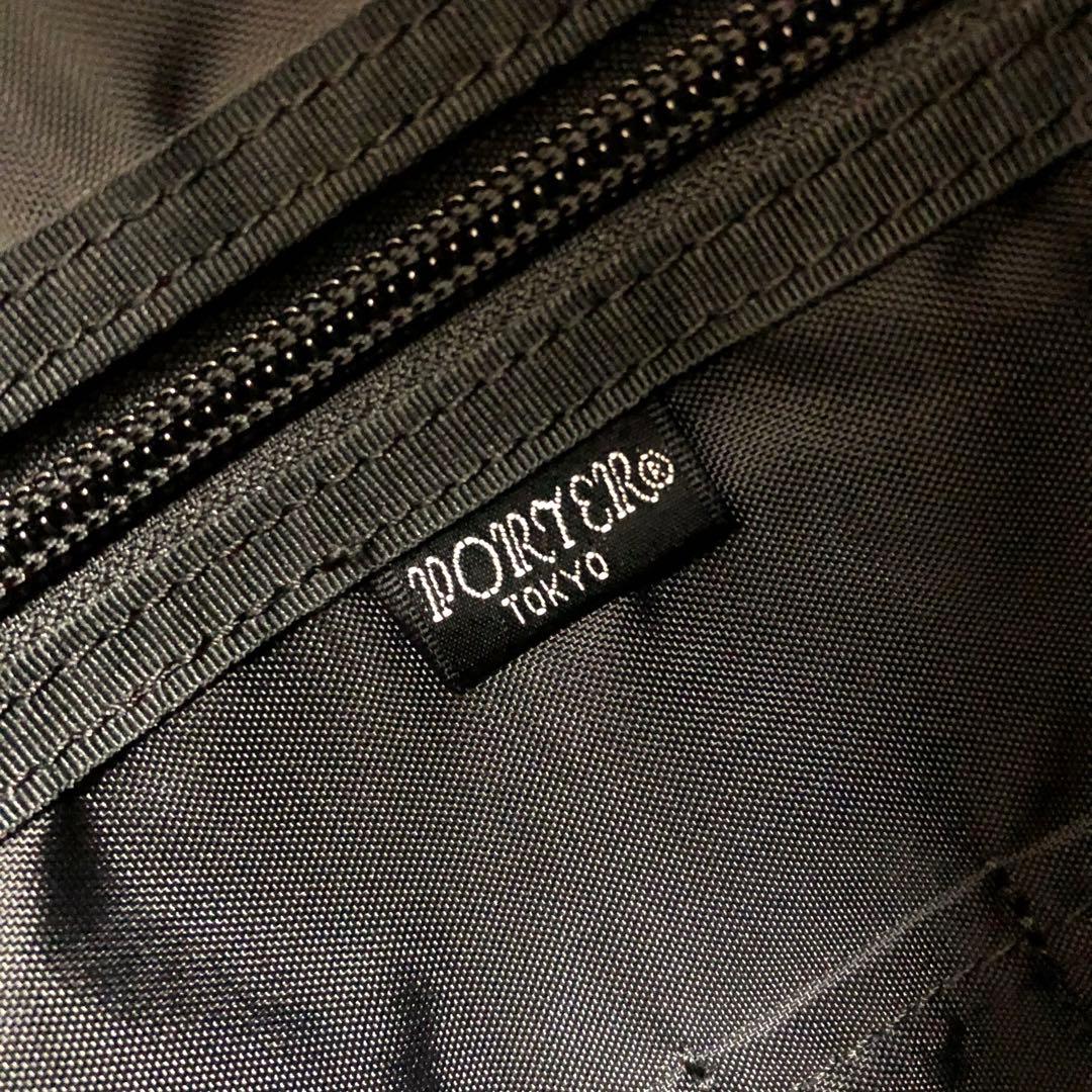 ★K, S,★極美品　ポーター　ハイブリッド　トートバッグ　ブラック