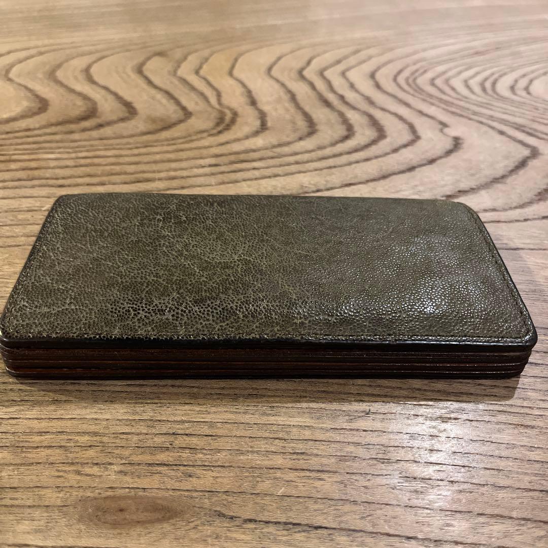 ファニー 象革 エレファント革 ２つ折り財布 最終価格