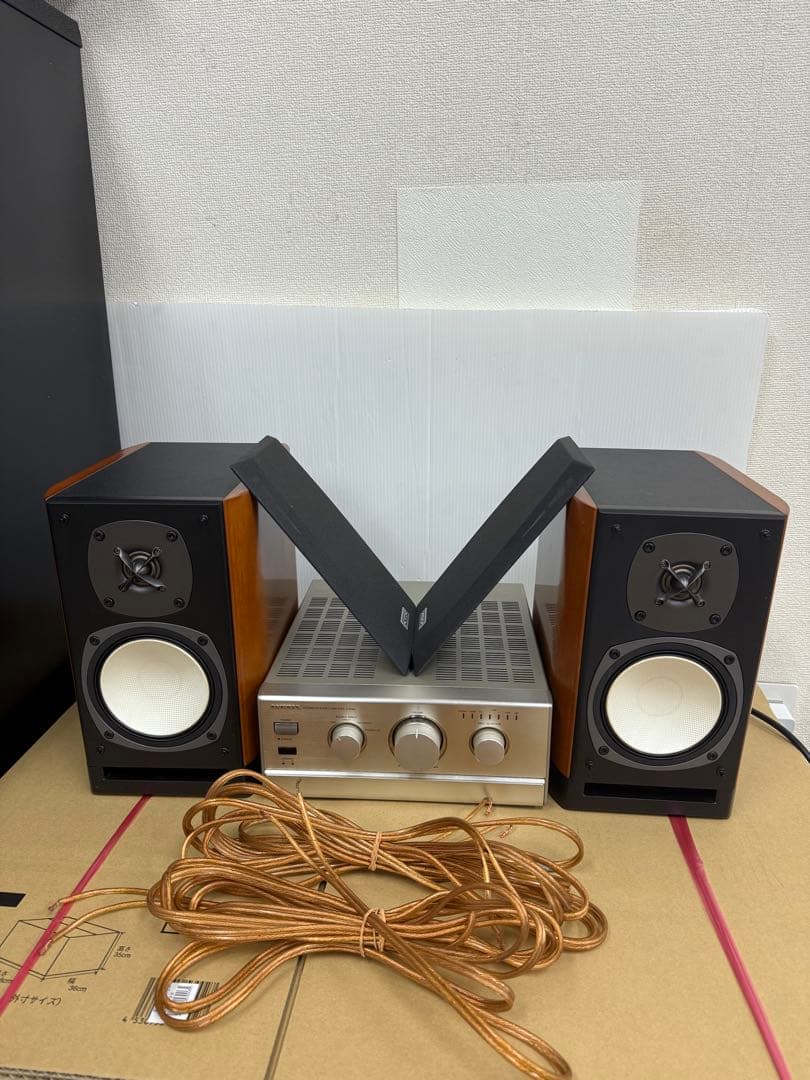 【ONKYO】アンプ A-922M ＋ スピーカー D-212EX ペア セット