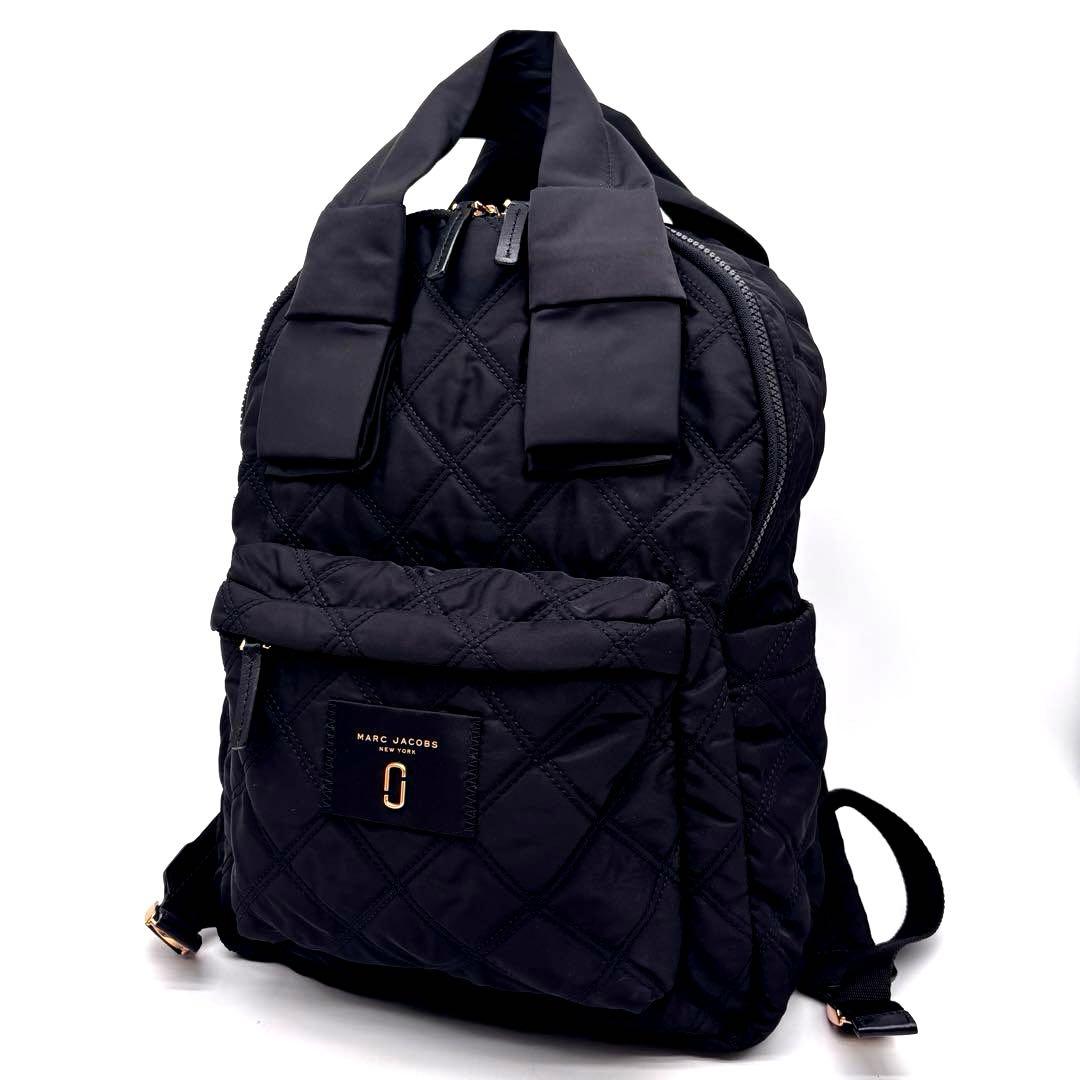 ✨極美品✨マークジェイコブス　キルティングリュック　バッグパック　A4可