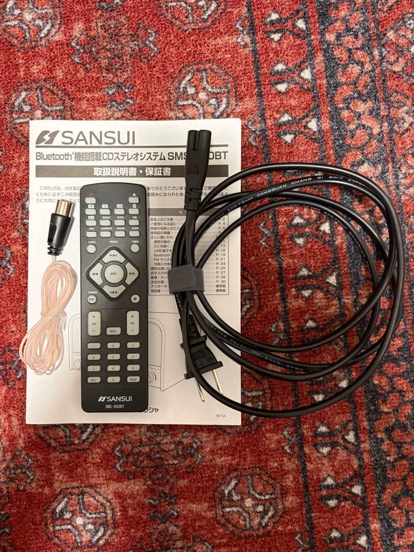 SANSUI Bluetooth ミニコンポ SMS-800BT
