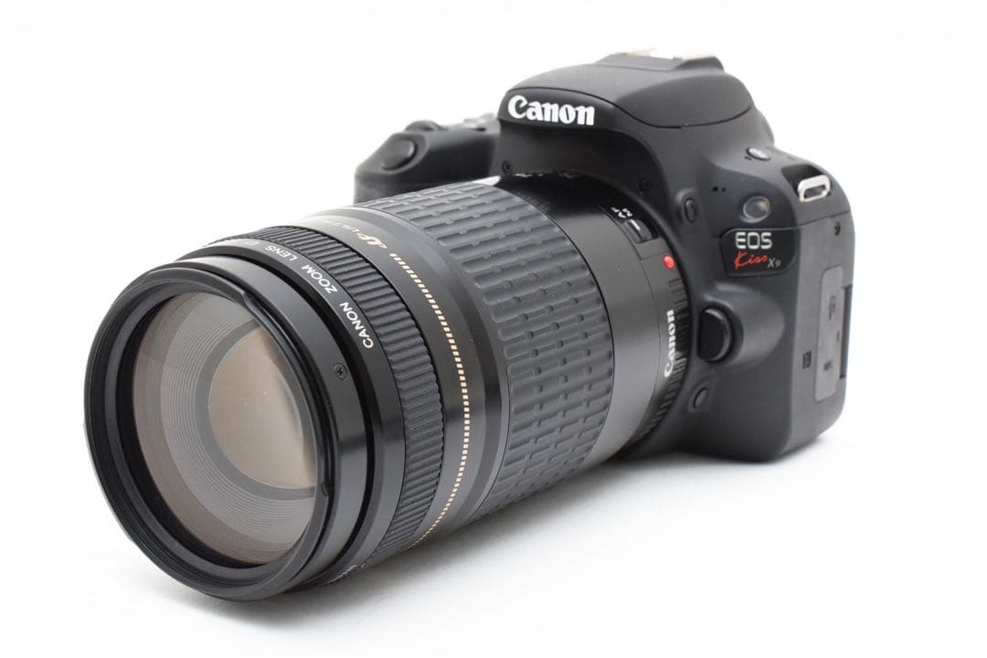 保証付き/デジタルー眼レフカメラ/canon kiss x9 望遠レンズセット