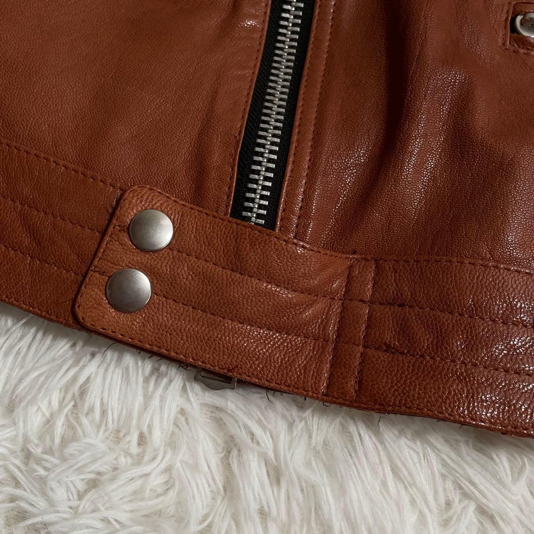 ジャックローズ ダブルライダースジャケット サイクロン型 ゴートレザー