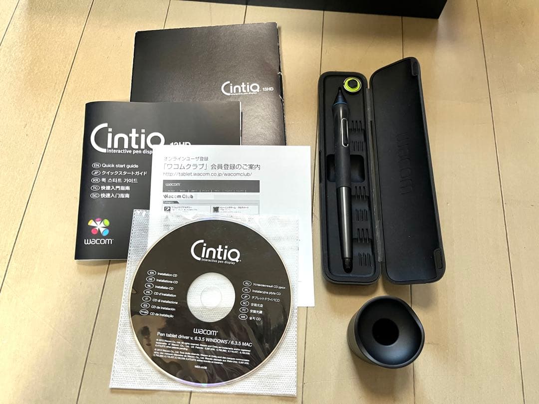 付属品・替芯付✨️液タブ wacom Cintiq13HD DTK-1301/K0