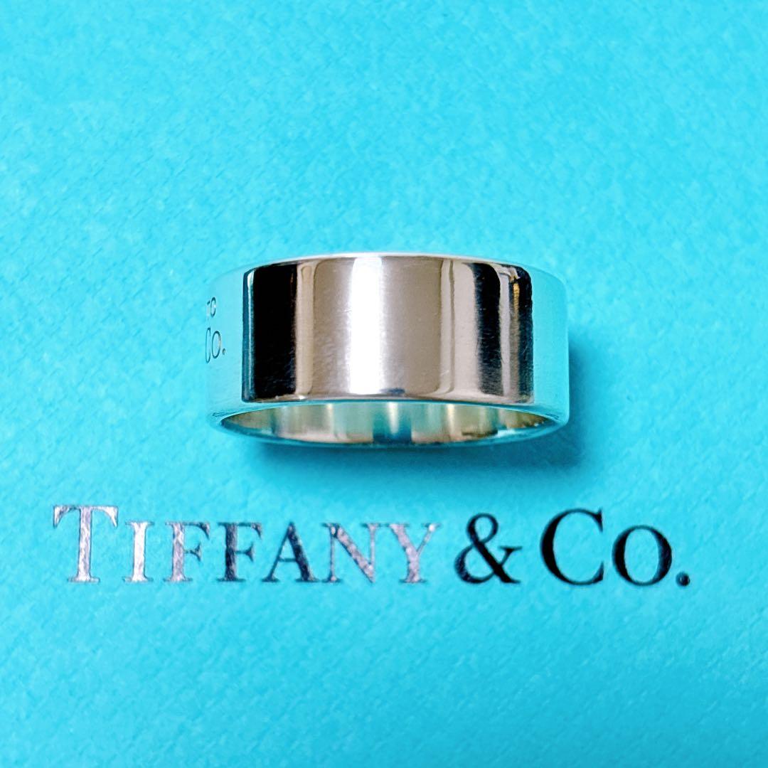 【美品】29号 希少ティファニー リターントゥ ワイドリング シルバー925