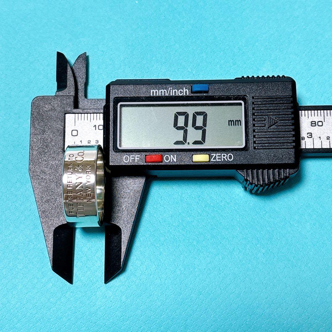 【美品】29号 希少ティファニー リターントゥ ワイドリング シルバー925