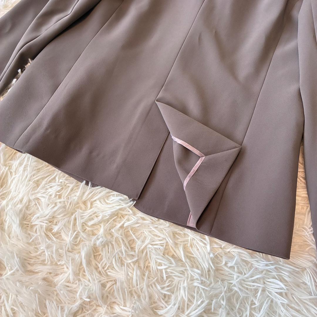 未使用級　グリーンレーベル♡手洗い可能/パウドレ　セットアップスーツ　とろみ素材