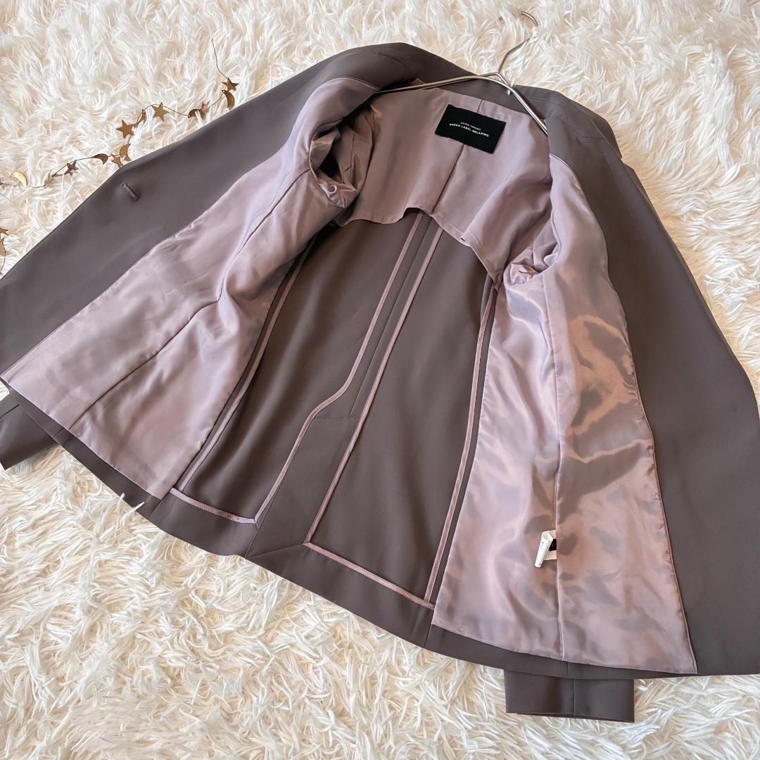 未使用級　グリーンレーベル♡手洗い可能/パウドレ　セットアップスーツ　とろみ素材