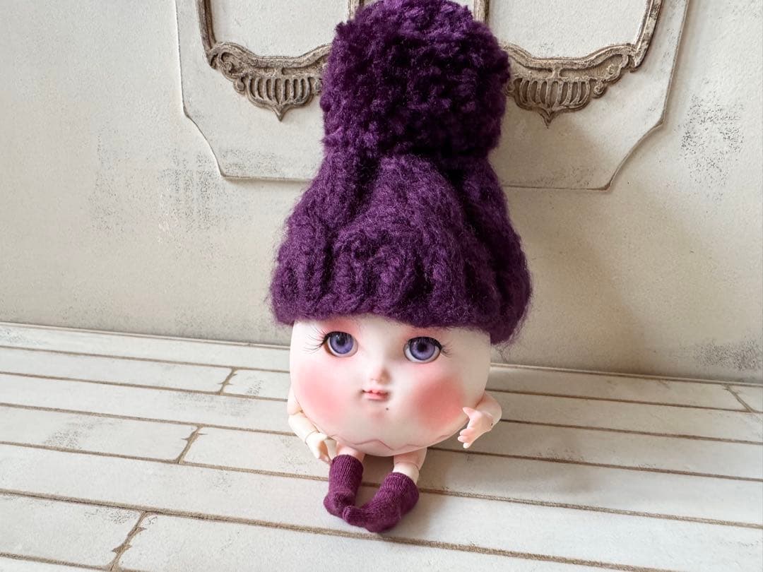 キモカワたまごちゃん♦︎パープル　ドール　ブライス