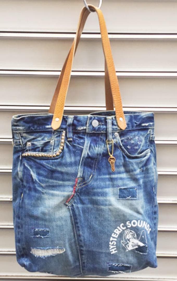 新品未使用　キムタク　ヒステリックグラマー　デニム　リメイク　トートバッグ