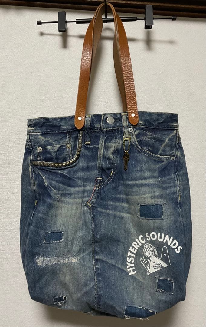 新品未使用　キムタク　ヒステリックグラマー　デニム　リメイク　トートバッグ