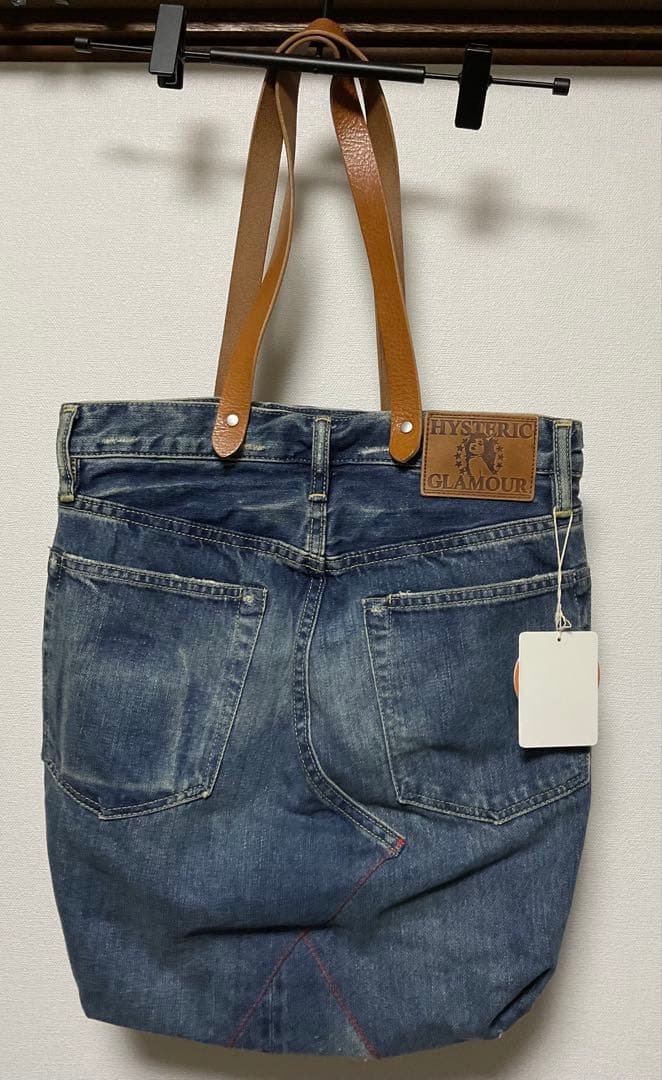 新品未使用　キムタク　ヒステリックグラマー　デニム　リメイク　トートバッグ