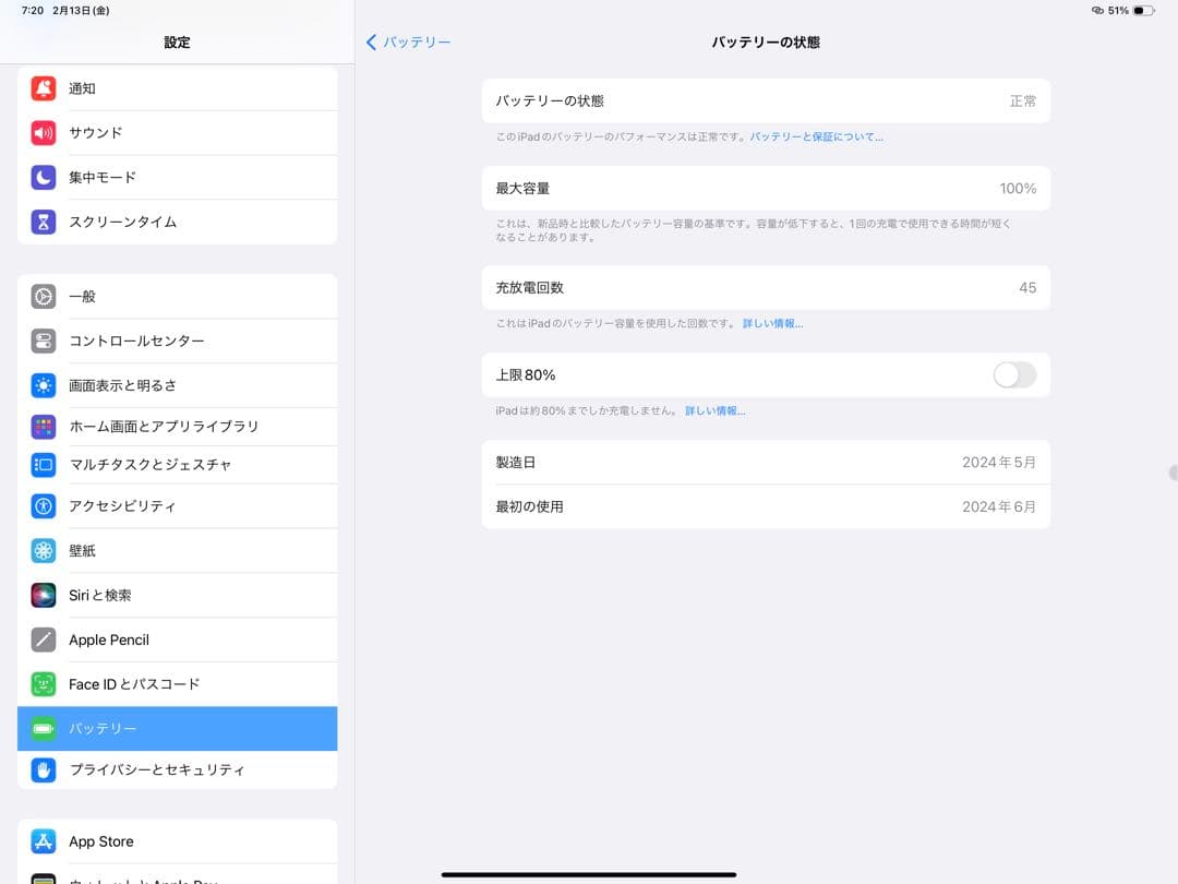 Apple iPad Pro 13インチ M4 512GB Wi-Fi本体