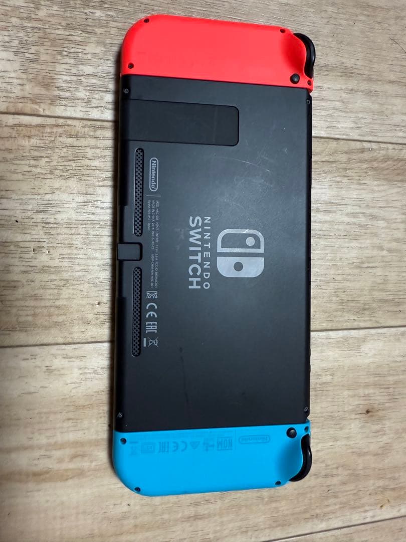 Nintendo Switch 本体 青/赤 充電器付き