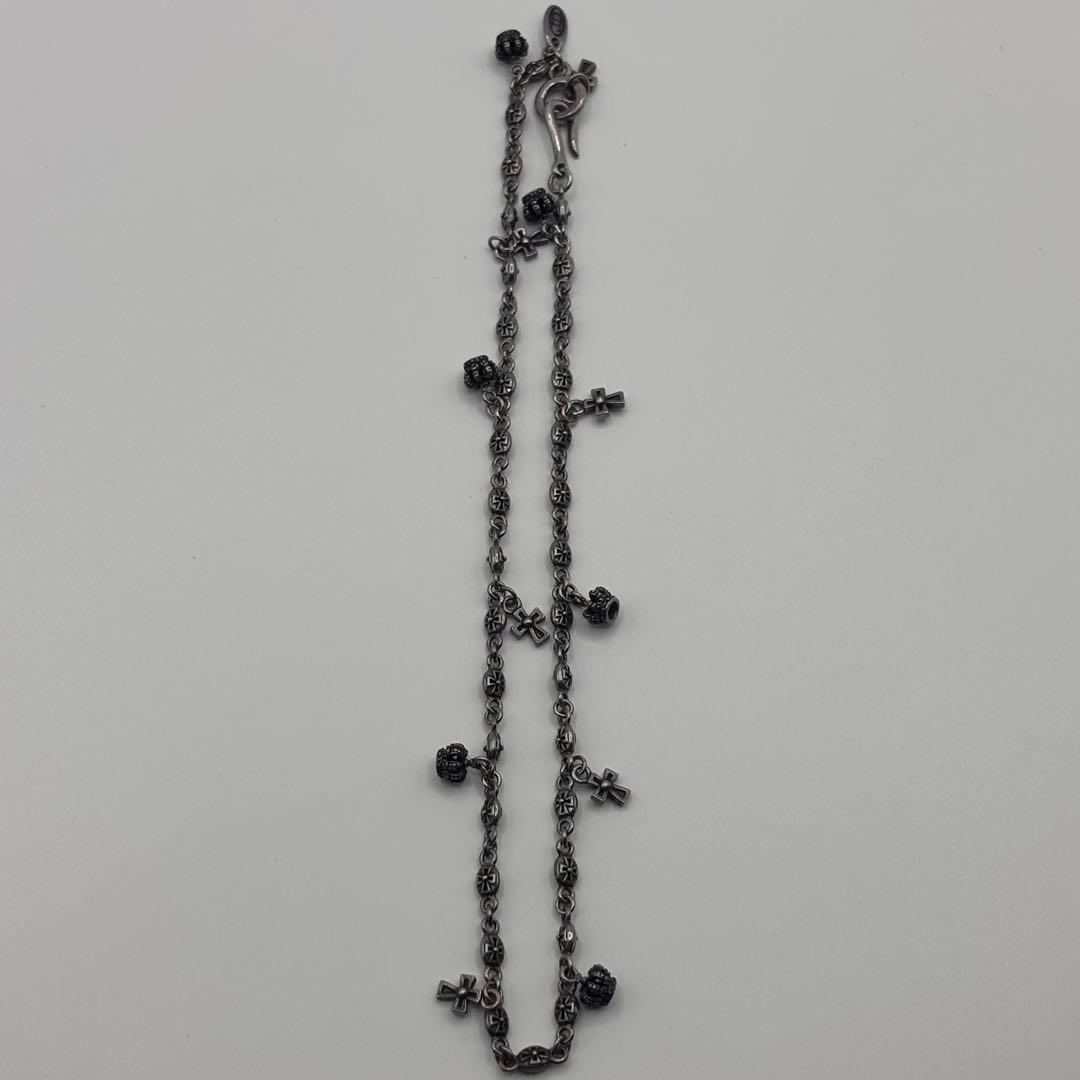 Justin Davis ネックレス　 王冠　クロス　トリニティチェーン