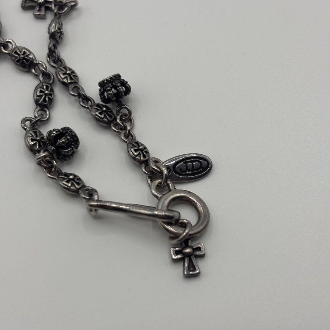 Justin Davis ネックレス　 王冠　クロス　トリニティチェーン