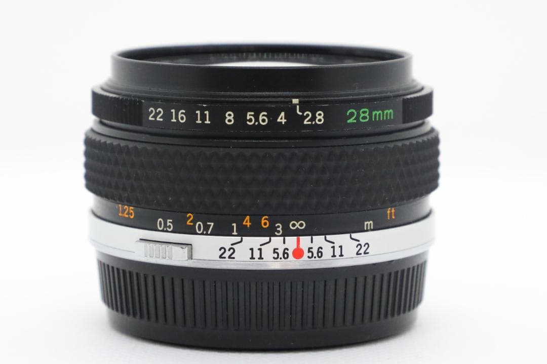 レンズ(単焦点) OLYMPUS OM ZUIKO AUTO-W 28mm F2.8