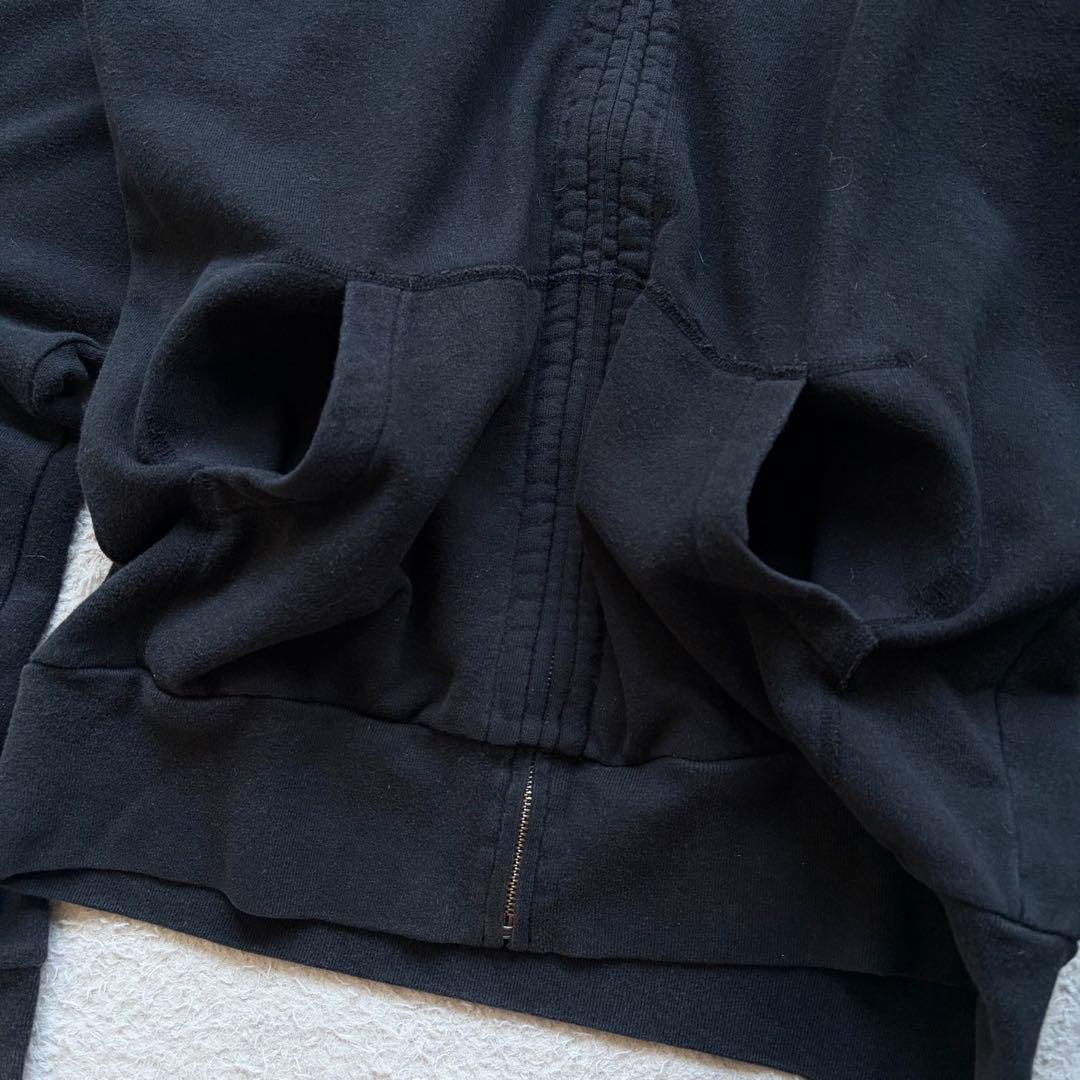 【美品】ヒステリックグラマー パーカー ヒスガール デカロゴ 両面 ブラック M