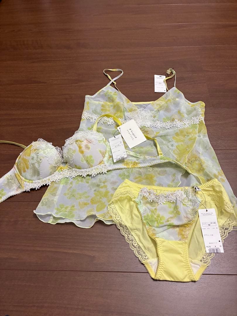 ワコール パルファージュ ブラショーツ キャミソール 3点セット c70M 新品