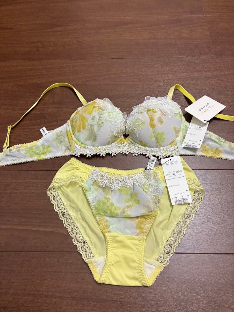 ワコール パルファージュ ブラショーツ キャミソール 3点セット c70M 新品