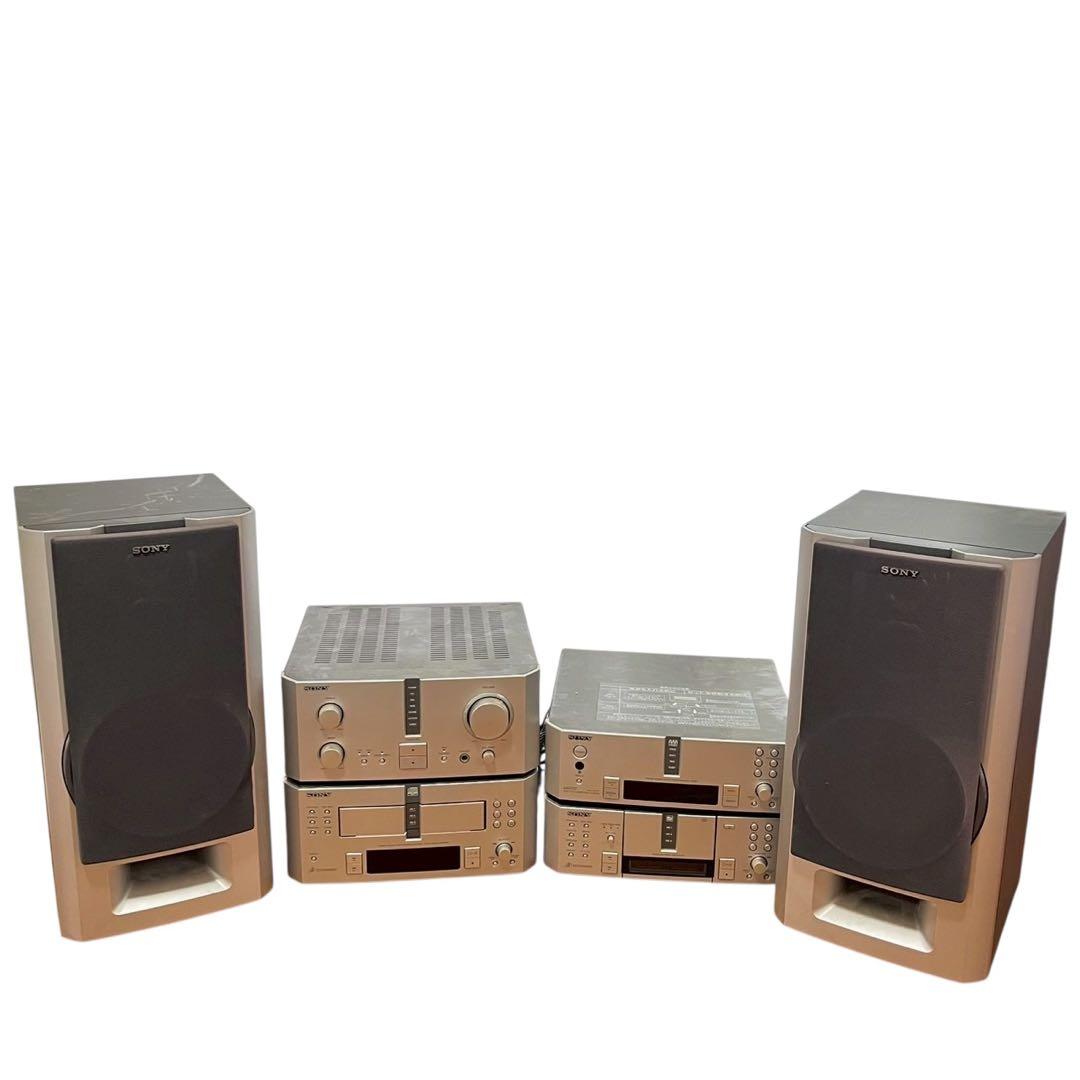 SONY MS717シリーズ ミニコンポ 一式セット アンプ・CDプレーヤー