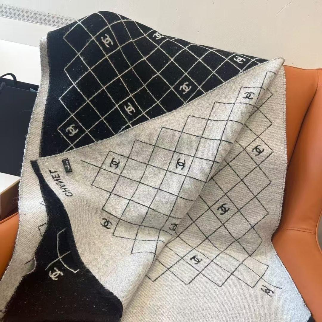 ロゴ ニット　グレー　L