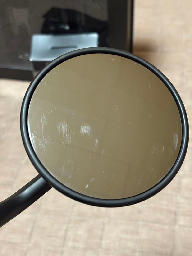 トライアンフ純正オプション　バーエンドミラー バーエンドフィニッシャー付き